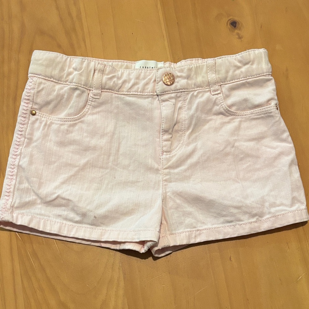 Soft Pink Kids Shorts